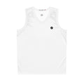 White Performance Basketball Jersey — Lightweight Athletic Tank