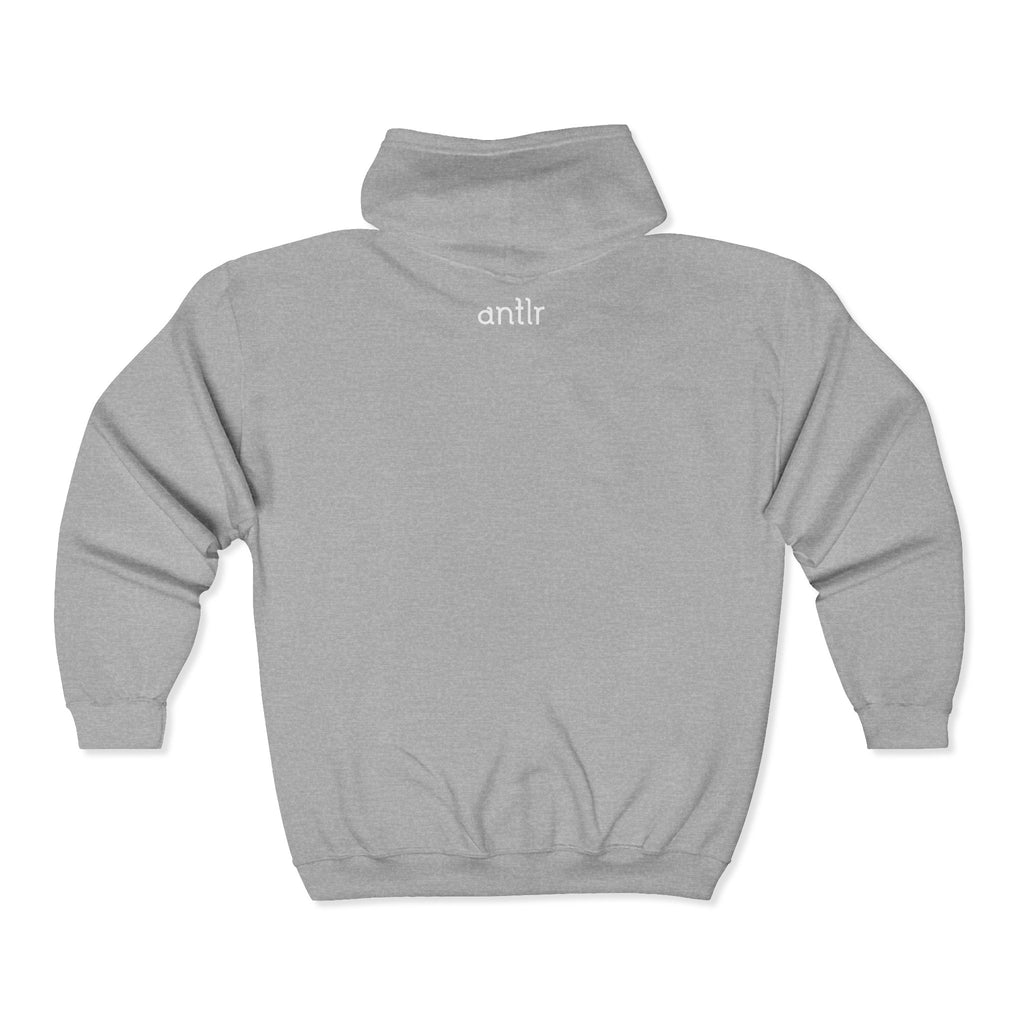 Antlr Zip Hoodie