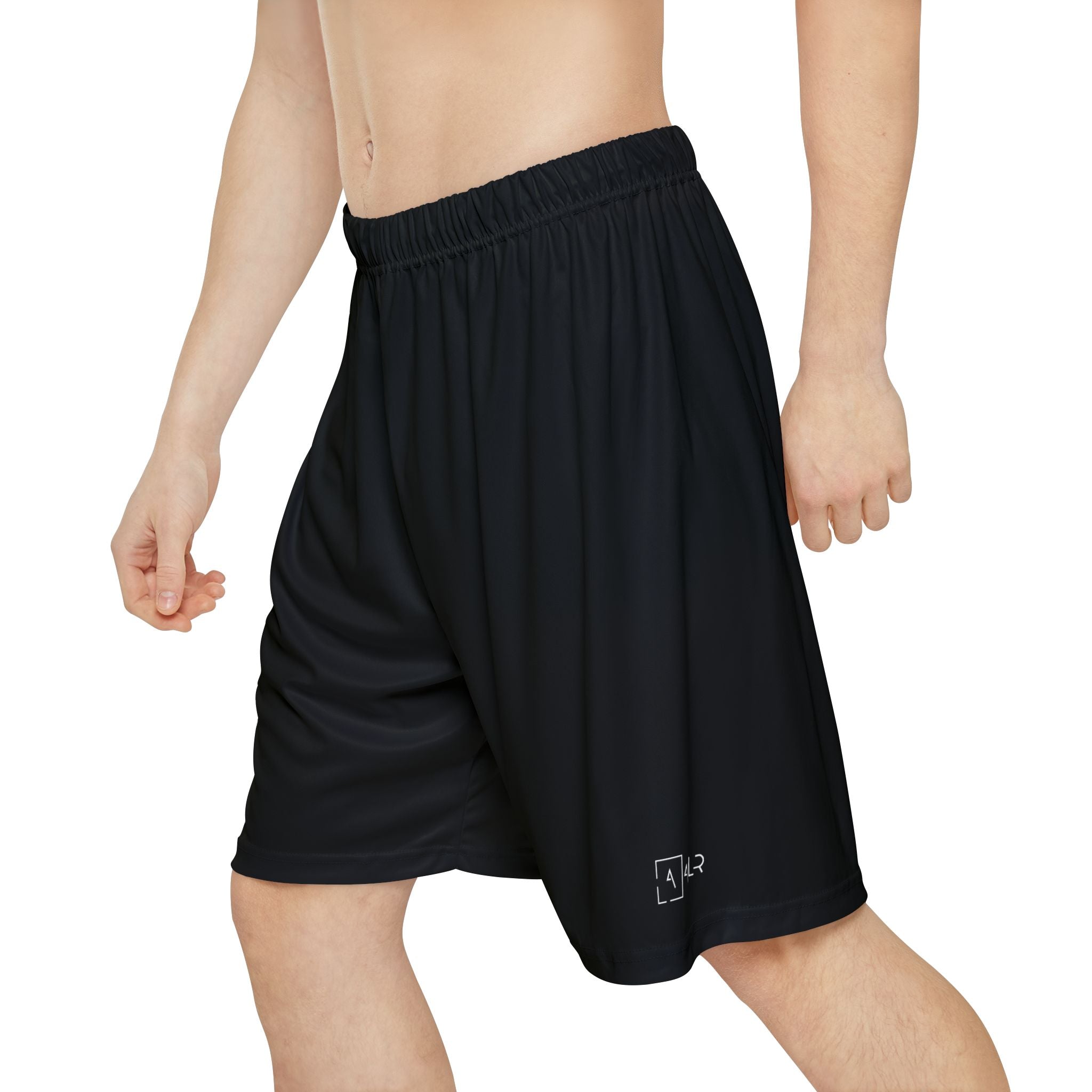 Men’s Athletic Sports Shorts — Lightweight Black Performance Workout Shorts