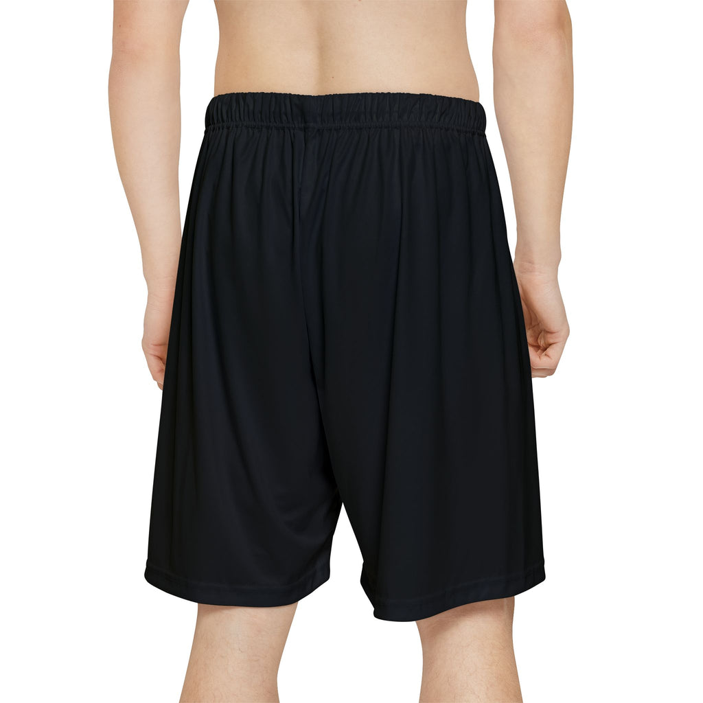 Men’s Athletic Sports Shorts — Lightweight Black Performance Workout Shorts