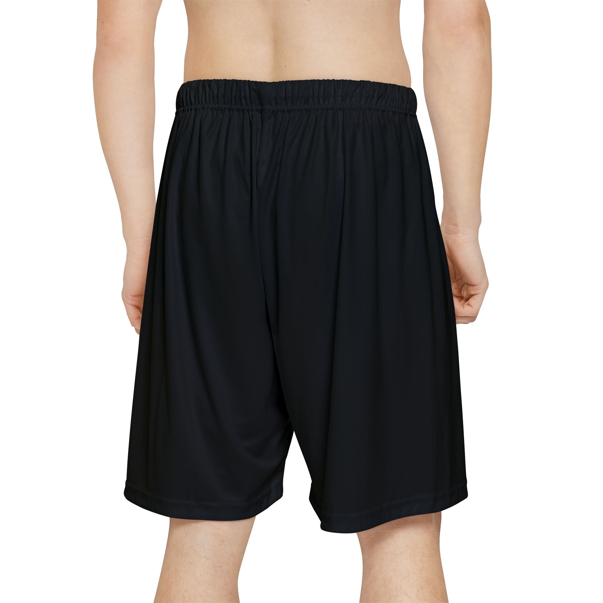 Men’s Athletic Sports Shorts — Lightweight Black Performance Workout Shorts