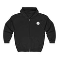 Antlr Logo Zip Hoodie — Minimal Back & Chest Emblem