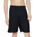 Men’s Athletic Sports Shorts — Lightweight Black Performance Workout Shorts