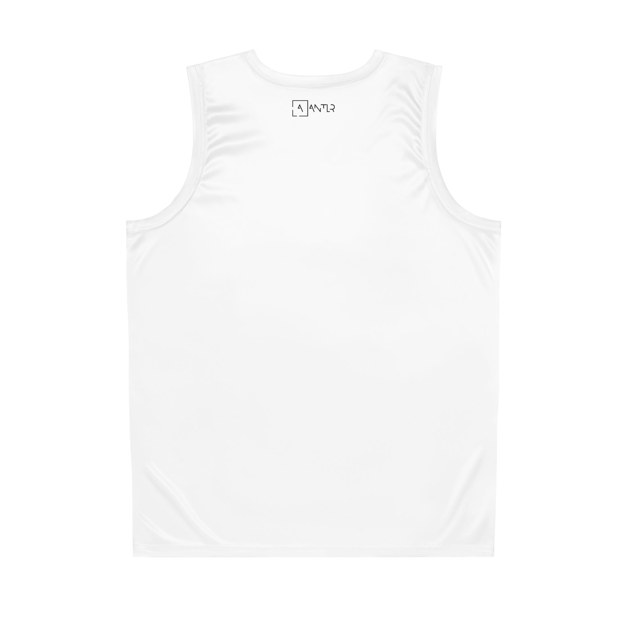 Basketball Jersey — Plain White Performance Tank