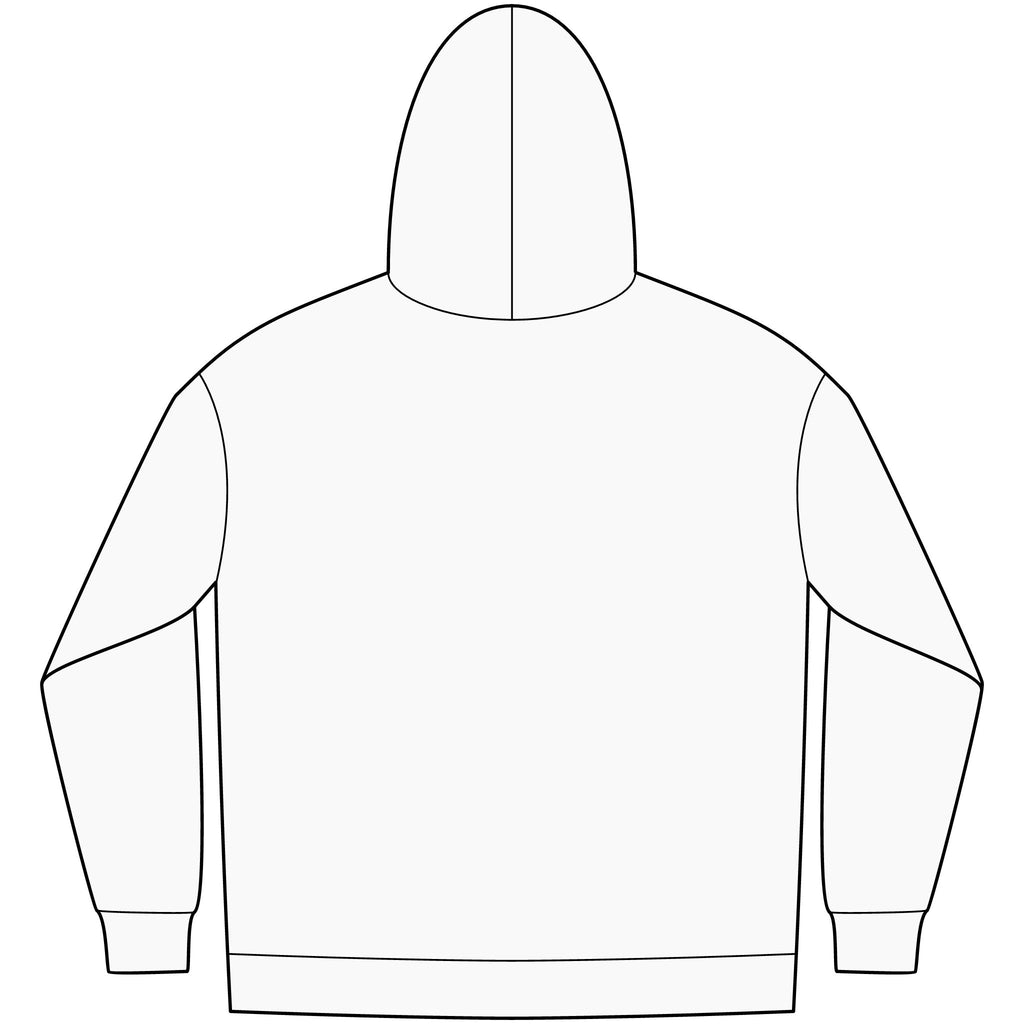 Minimal Yin Yang Hoodie — Men's Fleece Pullover