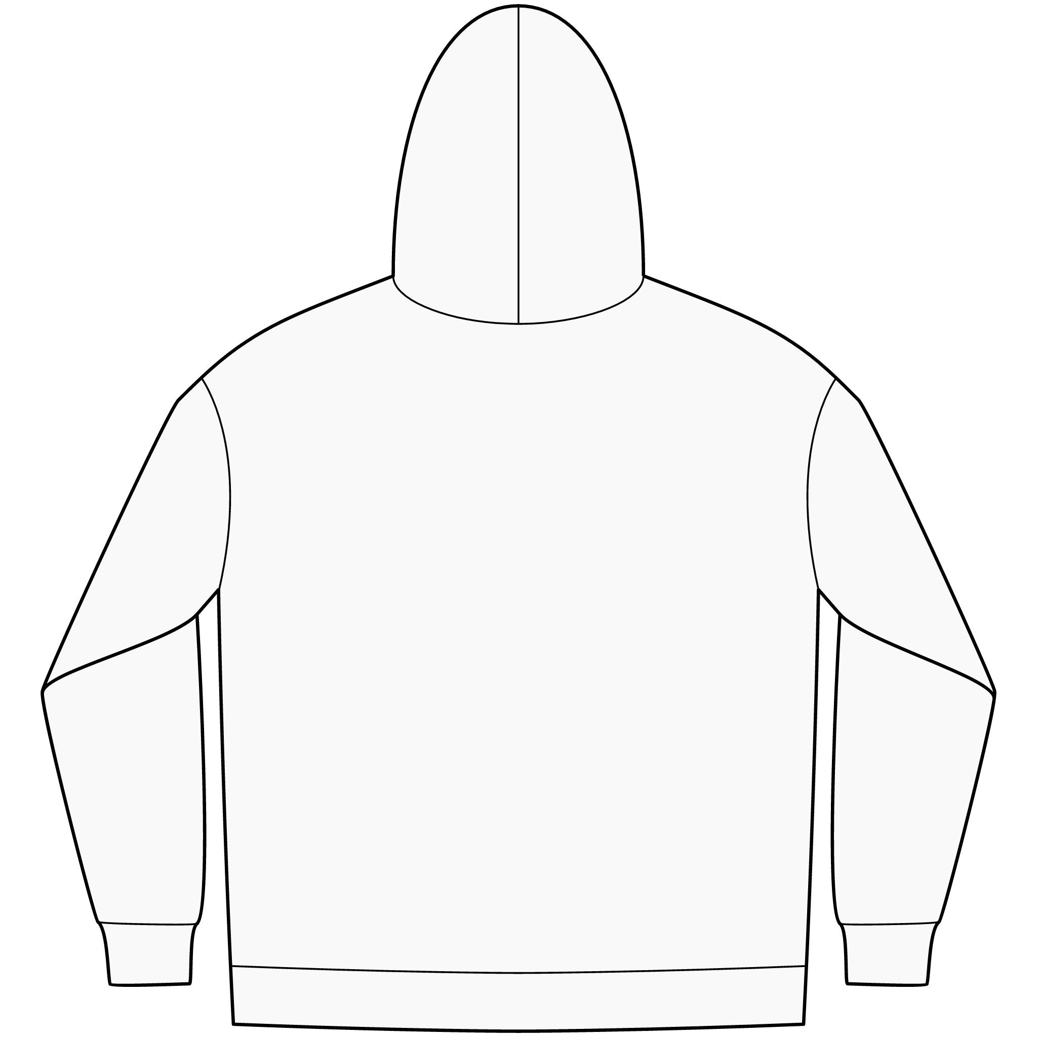 Minimal Yin Yang Hoodie — Men's Fleece Pullover