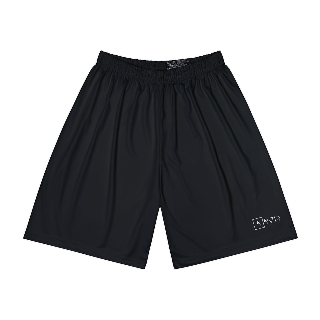 Men’s Athletic Sports Shorts — Lightweight Black Performance Workout Shorts